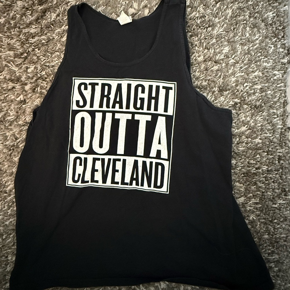Cleveland XXL tank top.  Vintage look with cool design!